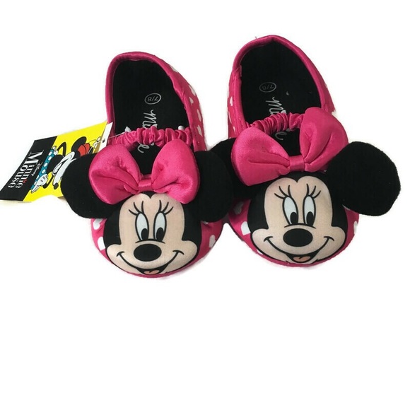 Disney Minnie Mouse Slippers - Picture 2 of 7